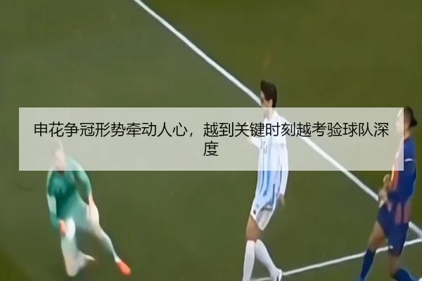 申花争冠形势牵动人心，越到关键时刻越考验球队深度